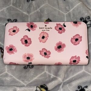 Kate Spade Pink Floral Wallet